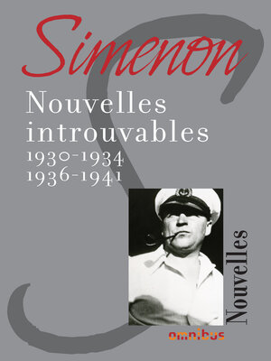 cover image of Nouvelles introuvables
